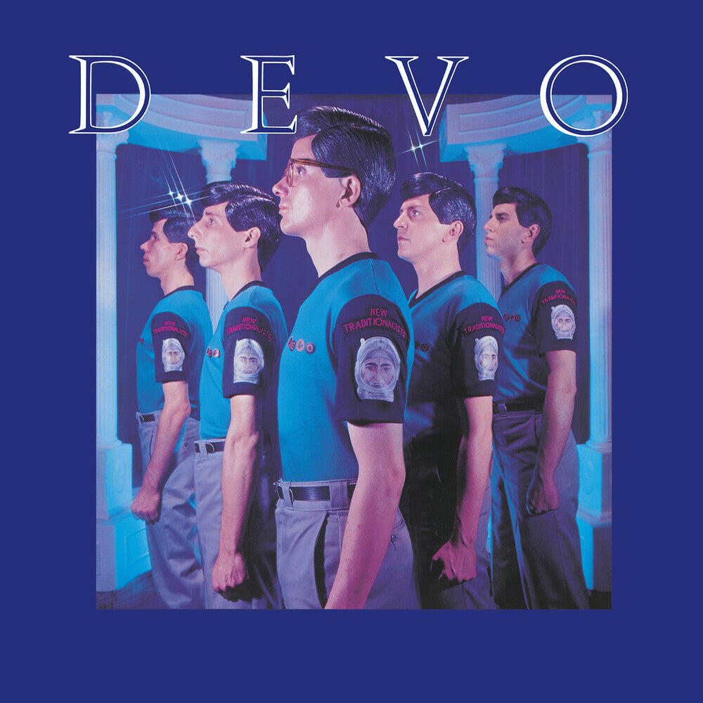 the album cover for Devo - New Traditionalists [SYEOR 2020 Grey LP]