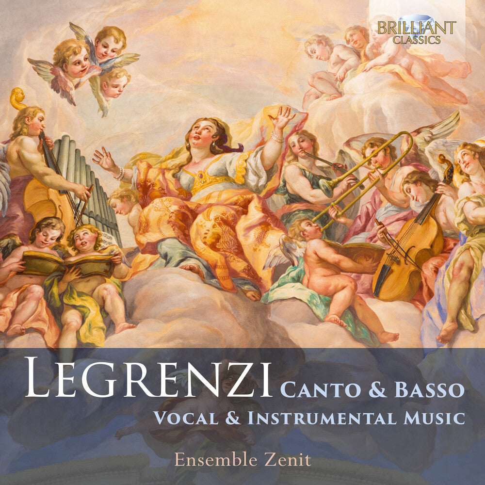 the album cover for Legrenzi / Ensemble Zenit - Canto & Basso