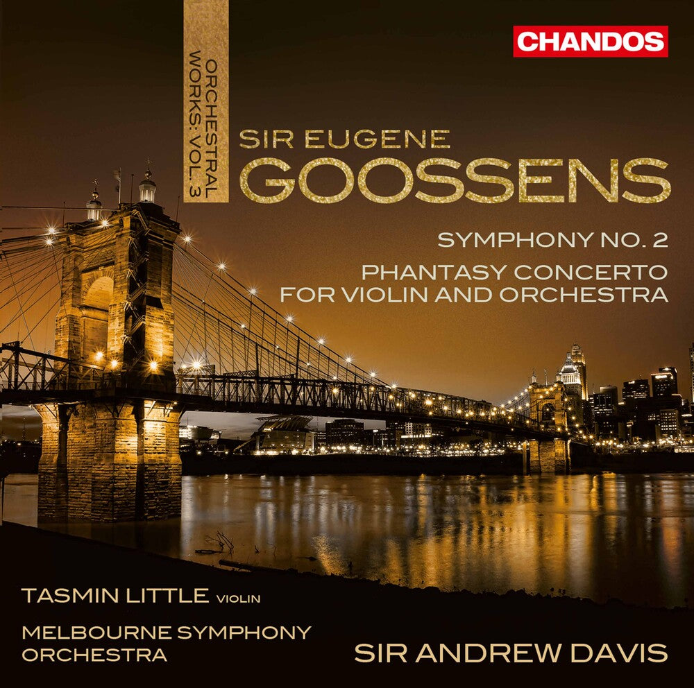 the album cover for Goossens / Little / Davis - Orchestral Works 3