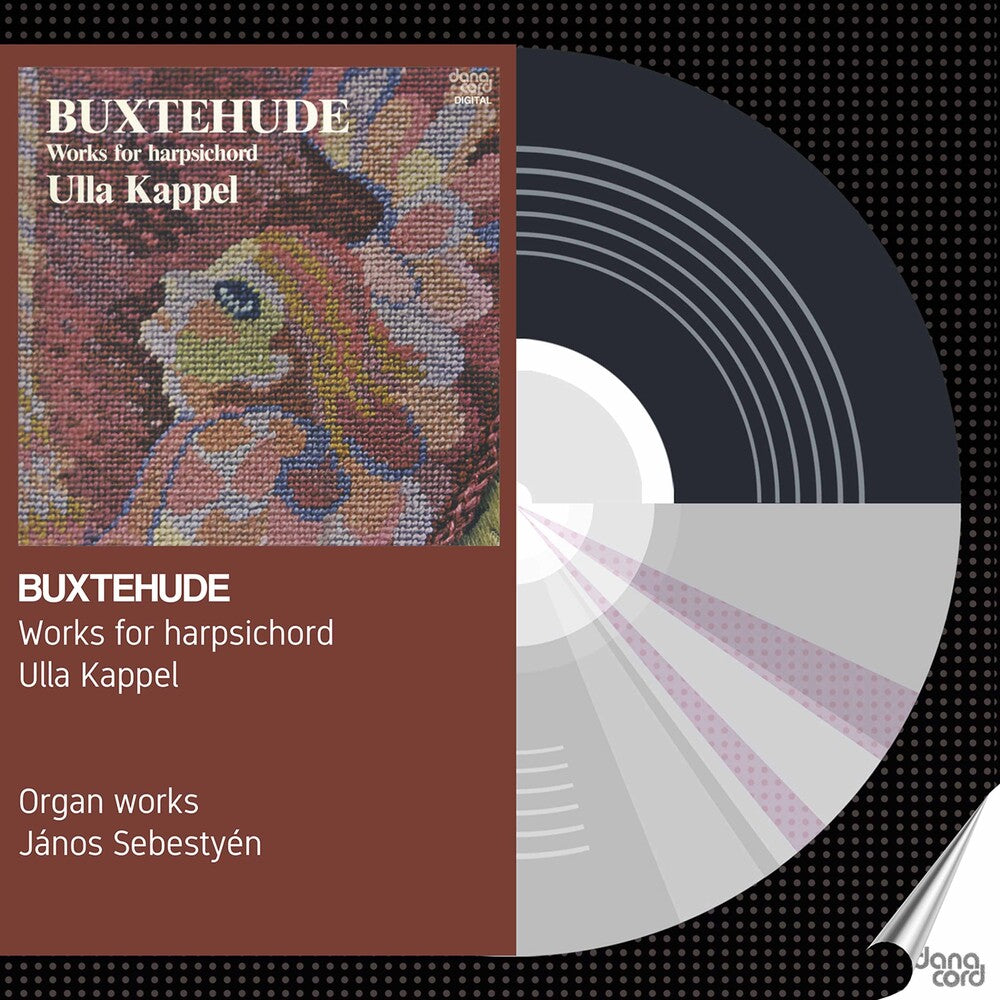 the album cover for Buxtehude / Kappel - Works for Harpsichord
