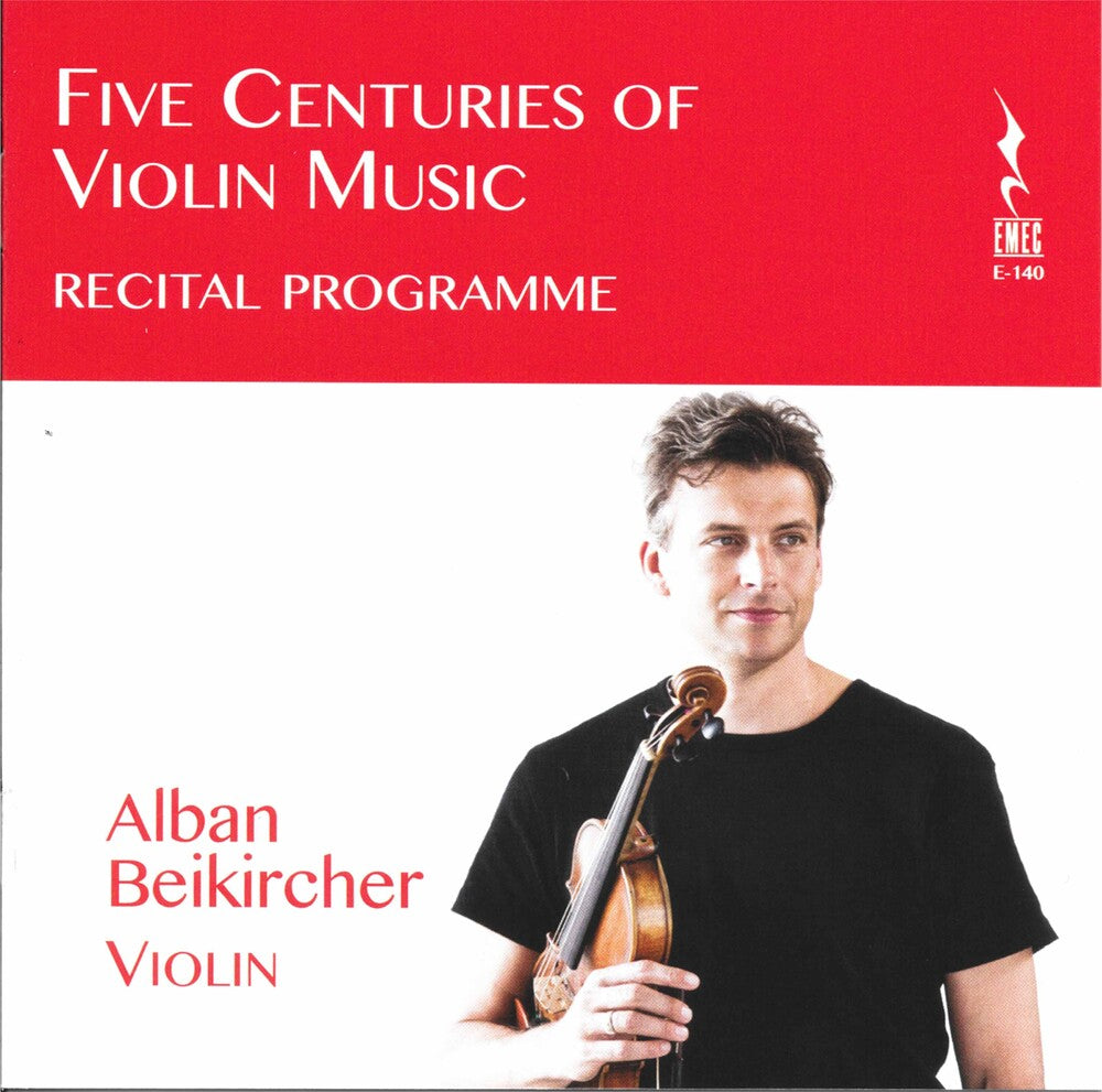 the album cover for Five Centuries Of Violin Music / Various - Five Centuries of Violin Music