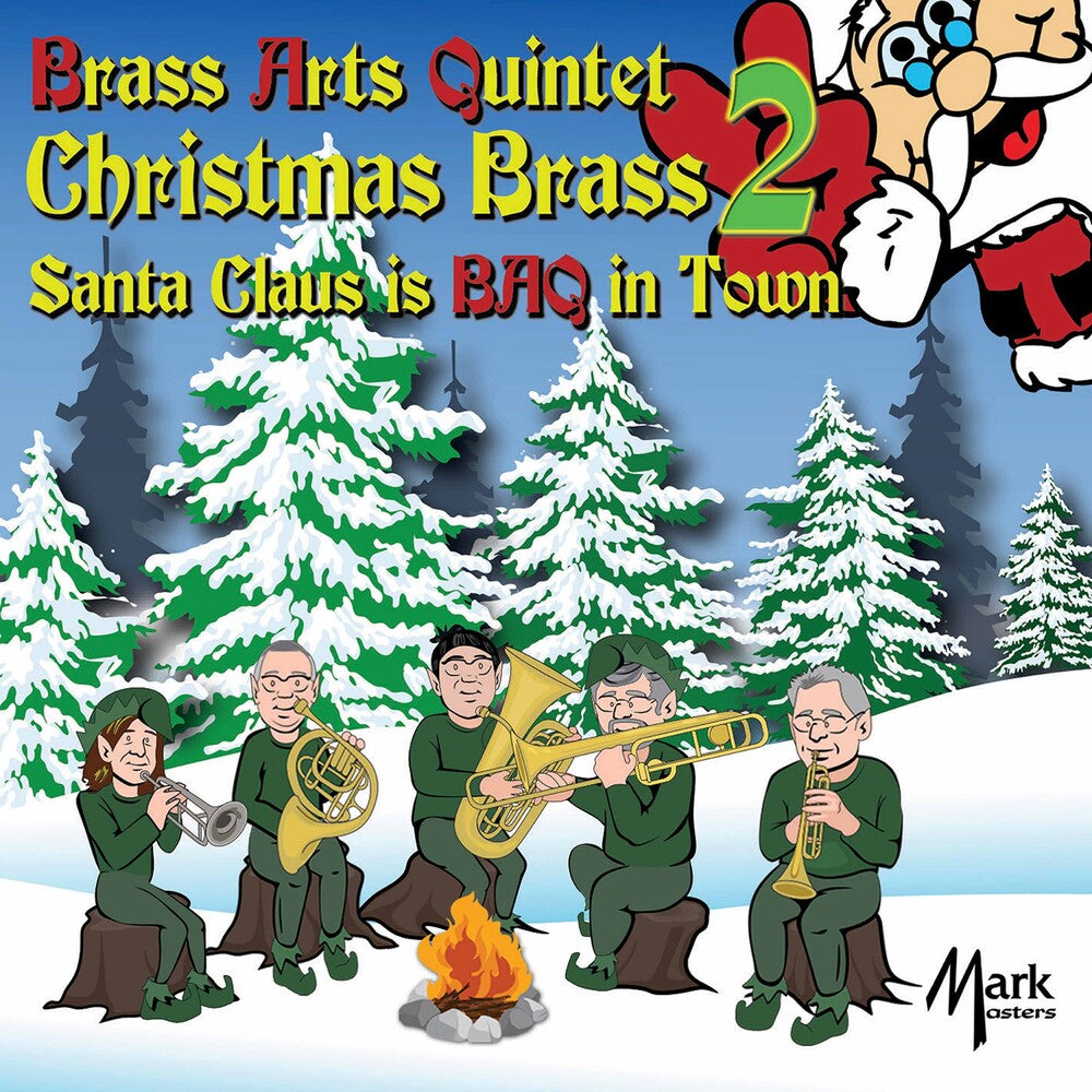 the album cover for Christmas Brass 2 / Various - Christmas Brass 2
