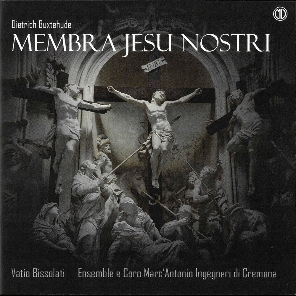 the album cover for Buxtehude / Bissolati - Membra Jesu Nostri