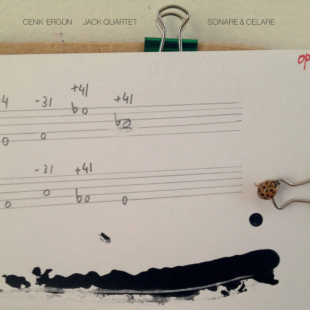 the album cover for Ergun / Jack Quartet - Sonare & Celare
