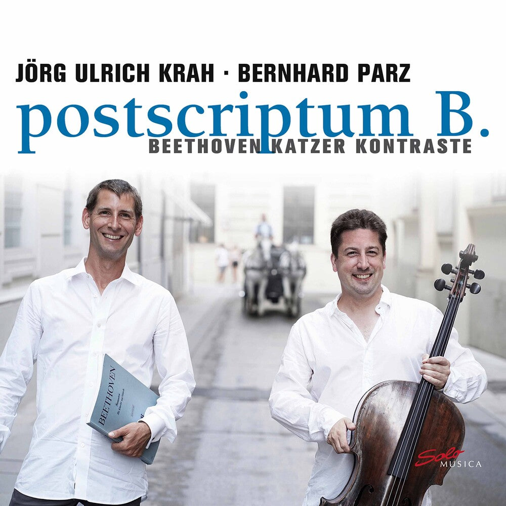 the album cover for Beethoven / Krah / Parz - Postscriptum B