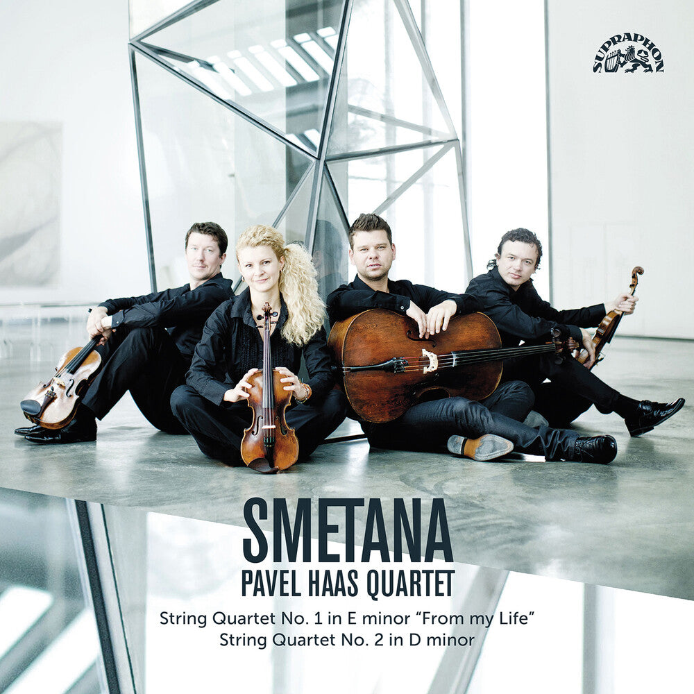 the album cover for Smetana / Haas - String Quartets 1 & 2