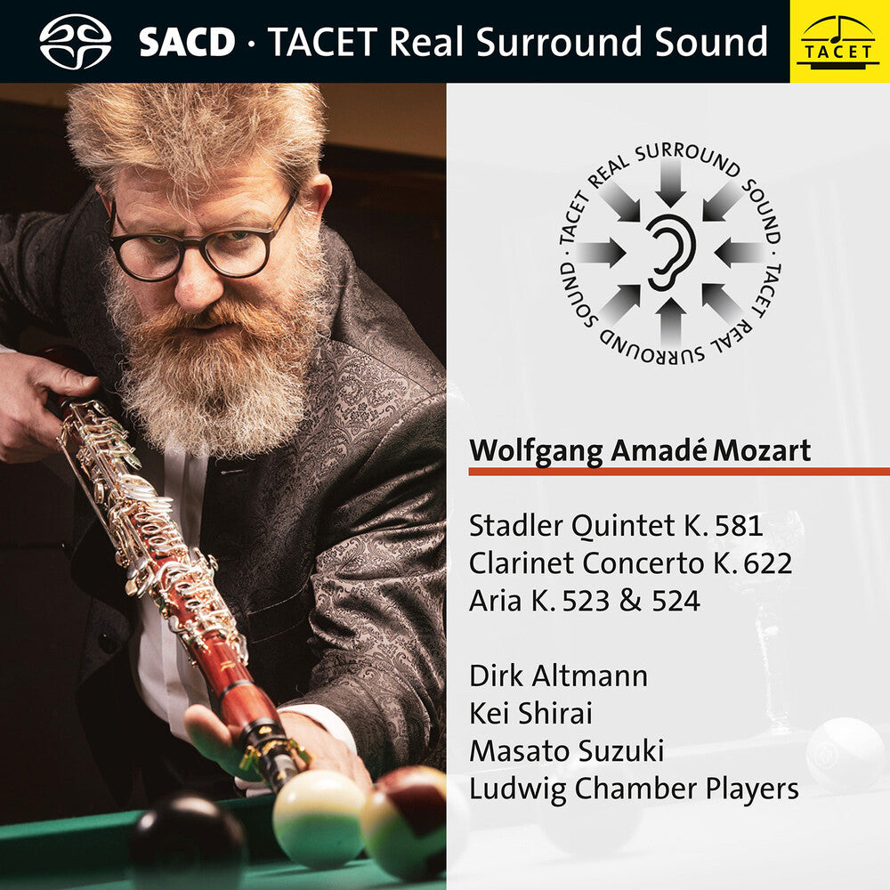 the album cover for Mozart / Altmann / Ludwig Chamber Players - Stadler Quintet 581