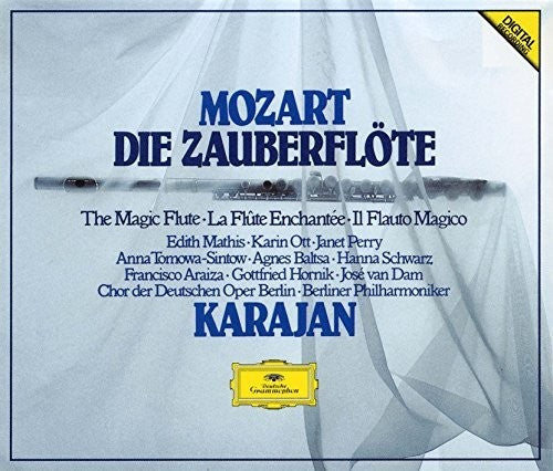 the album cover for Mozart / Berlin Philharmonic Orchestra - Mozart: Die Zauberflote (UHQCD)