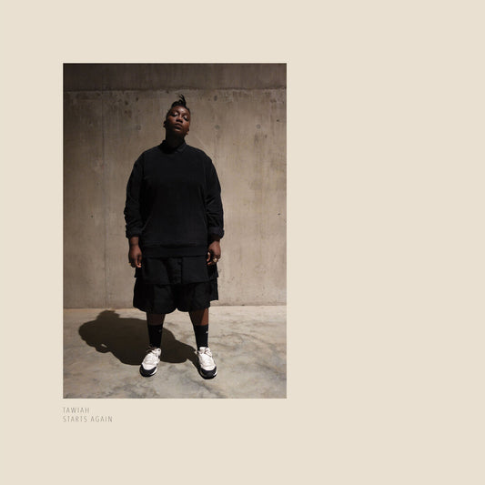 the album cover for Tawiah - Starts Again