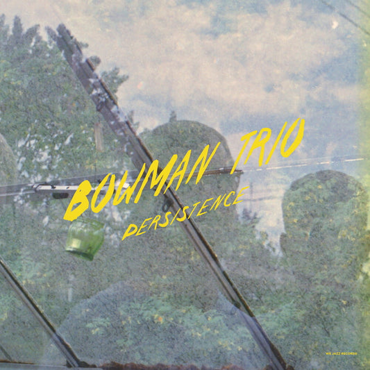 the album cover for Bowman Trio - Persistence