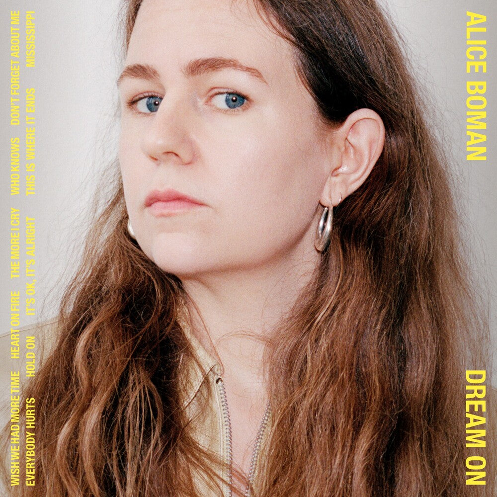 the album cover for Alice Boman - Dream On