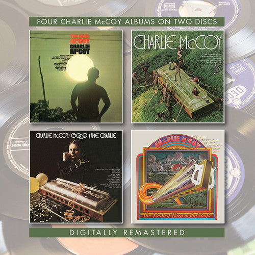 the album cover for Charlie Mccoy - Real Mccoy / Charlie Mccoy / Good Time Charlie / Fastest Harp In TheSouth