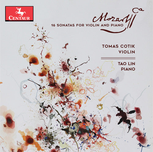 the album cover for Tao Lin - 16 Sonatas for Violin & Piano