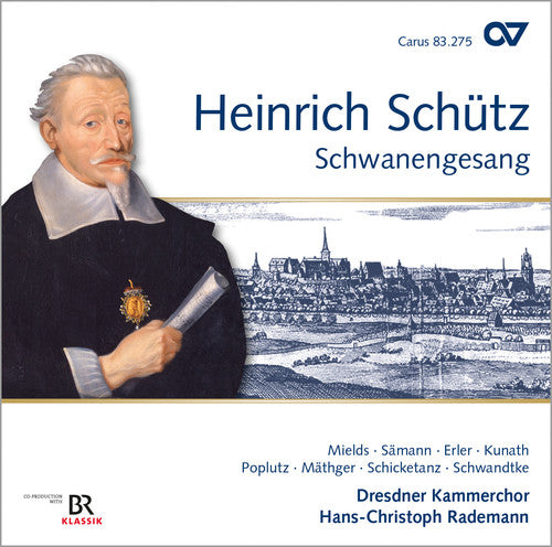 the album cover for Dresdner Kammerchor - Schwanengesang