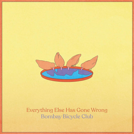 the album cover for Bombay Bicycle Club - Everything Else Has Gone Wrong