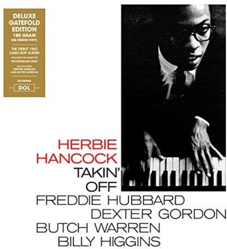 the album cover for Herbie Hancock - Takin Off