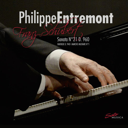 the album cover for Schubert / Entremont / Tomuro - Piano Sonata 21