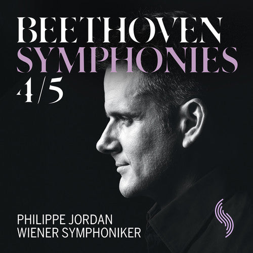 the album cover for Beethoven / Jordan - Symphonies 4 & 5