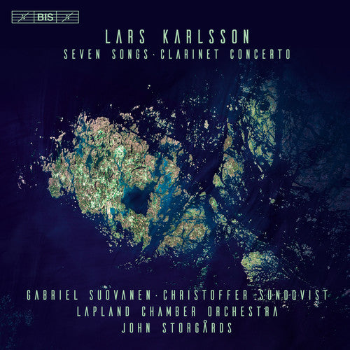 the album cover for John StorgÃ¥rds - Seven Songs & Clarinet Concerto