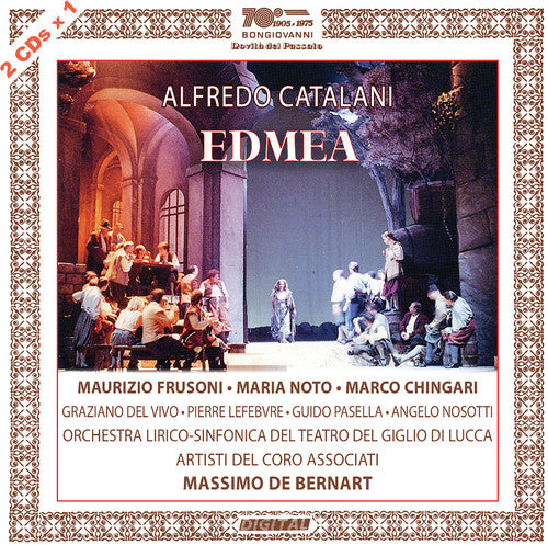 the album cover for Catalani / Frusoni / Noto - Edmea
