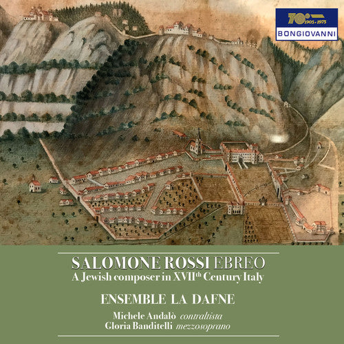 the album cover for Legrenzi / Andalo / Rossi - Jewish Composer in 16th Century Italy