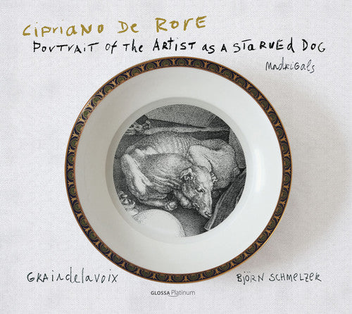 the album cover for Rore / Schmelzer - Portrait of the Artist As a Starved Dog