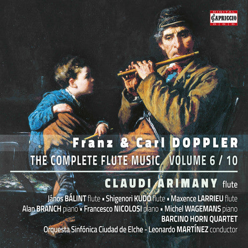 the album cover for Doppler / Arimany / Martinez - Complete Flute Music 6