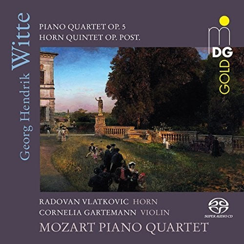 the album cover for Witte / Gartemann / Vlatkovic - Piano Quartet 5