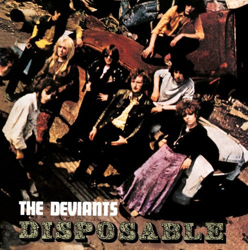 the album cover for The Deviants - Disposable (Gate) [180 Gram]