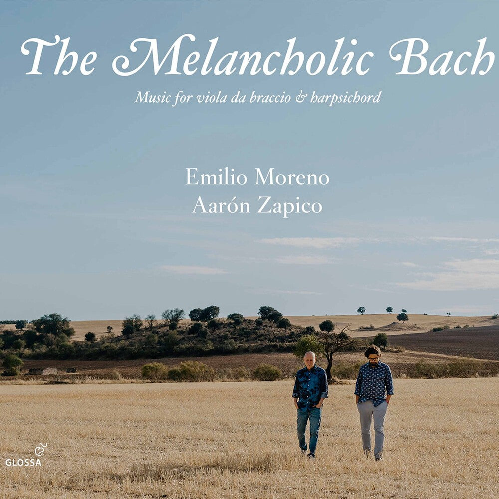 the album cover for J Bach S / Moreno / Zapico - Melancholic Bach