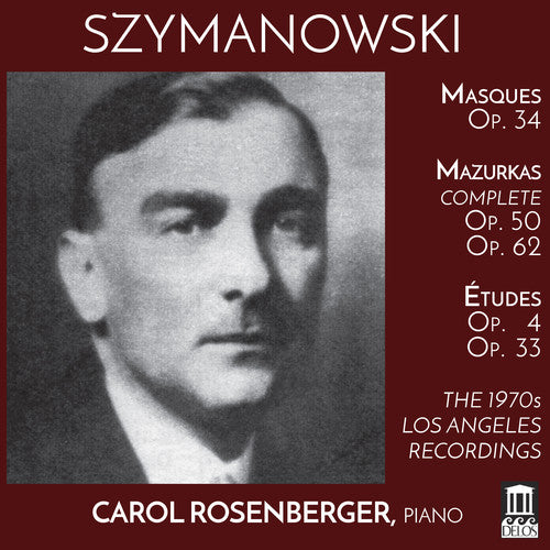 the album cover for Szymanowski / Rosenberger - 1970S los Angeles Recordings