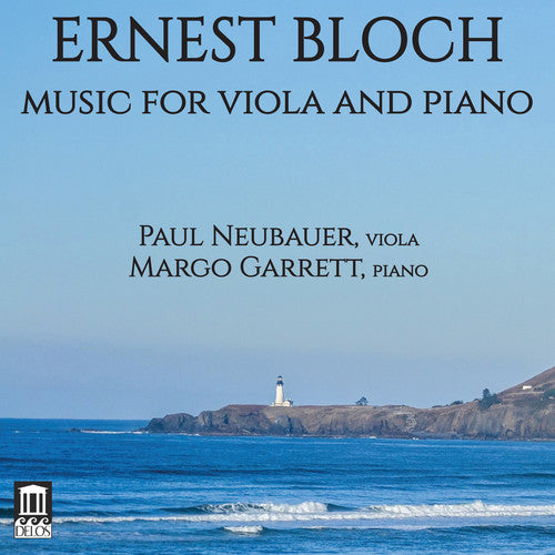 the album cover for Bloch / Garrett / Neubauer - Music for Viola & Piano