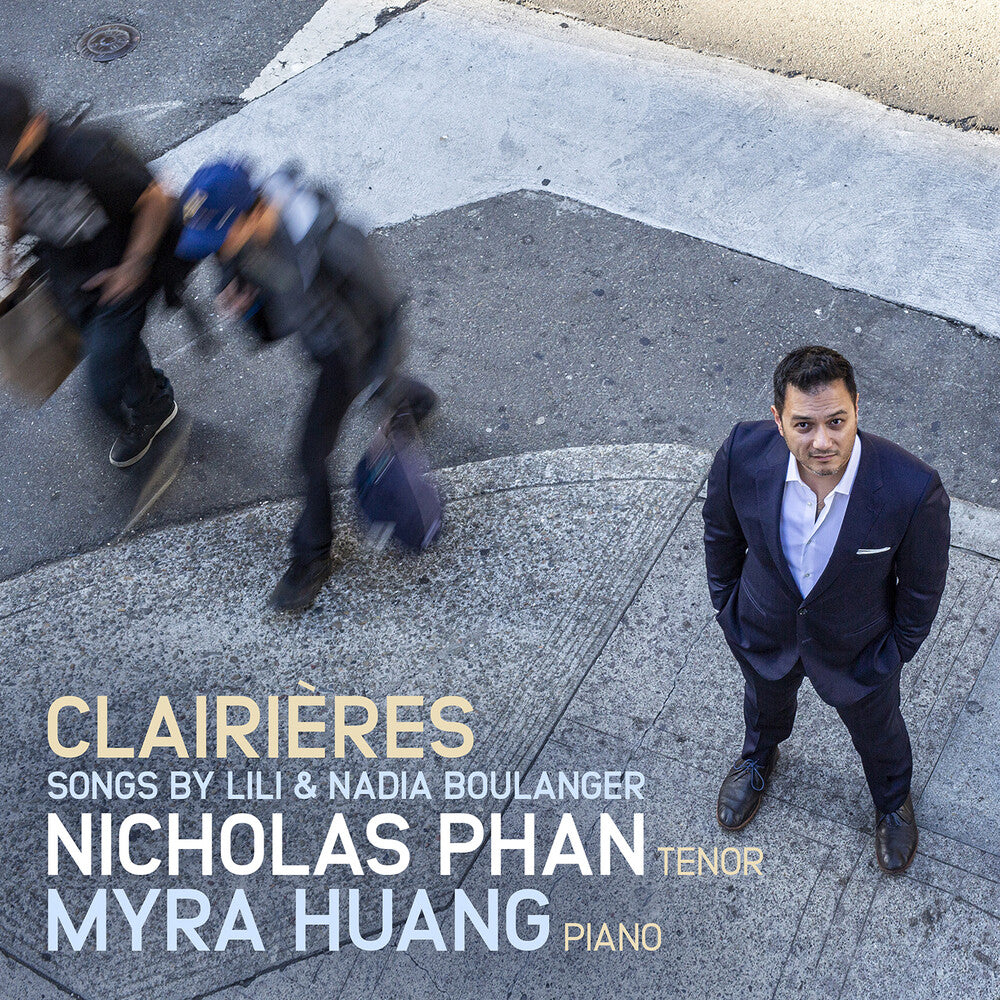 the album cover for Boulanger / Phan / Huang - Clairieres