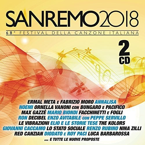 the album cover for Sanremo 2018 The Compilation / Various - Sanremo 2018: The Compilation / Various