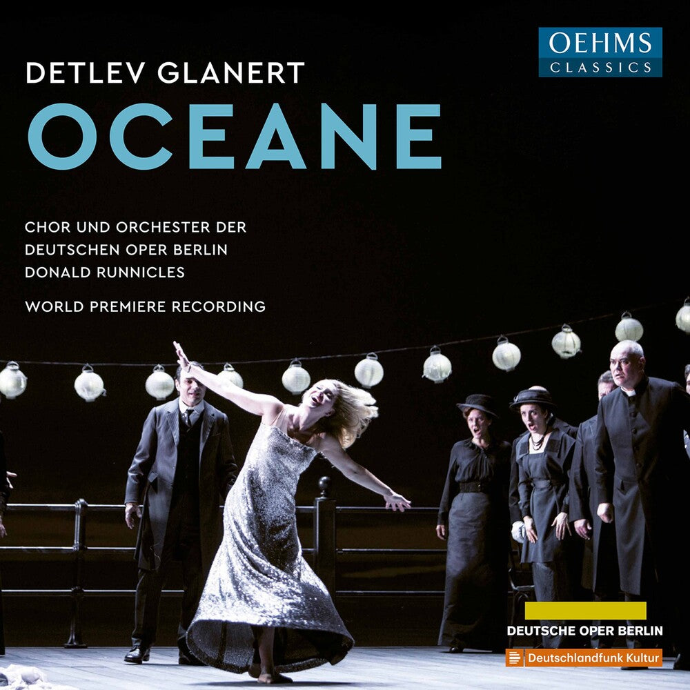 the album cover for Glanert / Runnicles - Oceane