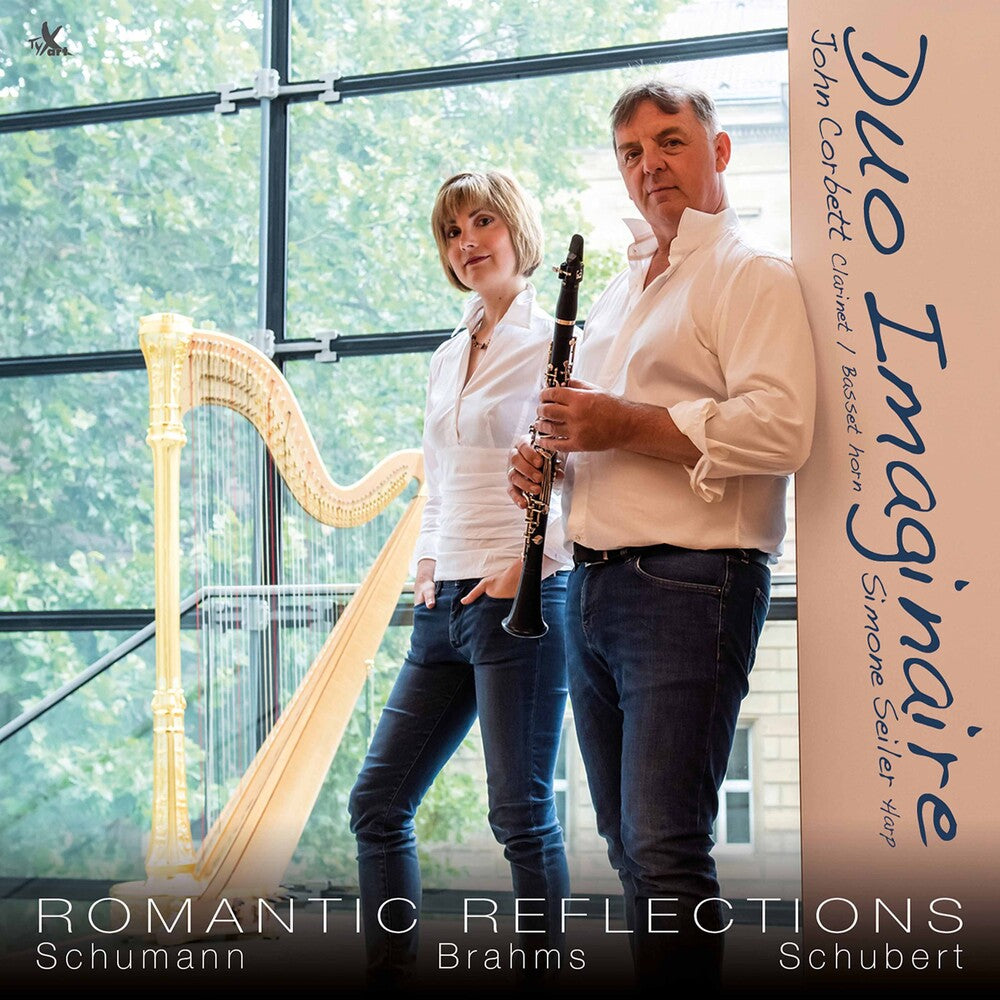 the album cover for Brahms / Duo Imaginaire - Romantic Reflections