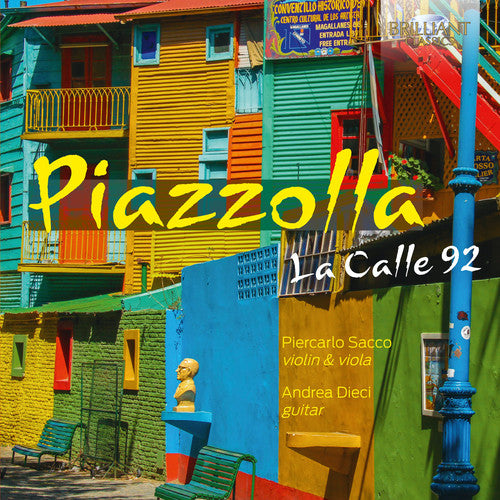 the album cover for Piercarlo Sacco - Calle 92