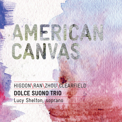 the album cover for Clearfield / Shelton - American Canvas