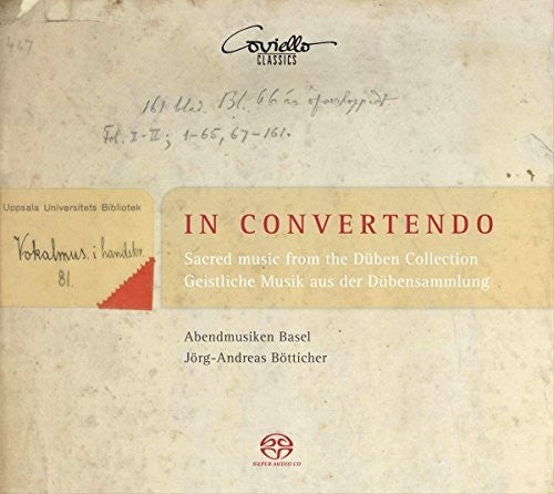 the album cover for Albrici / Botticher - Sacred Music from the Duben Collection