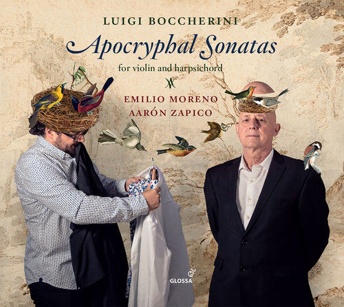 the album cover for Boccherini / Moreno / Zapico - Apocryphal Sonatas