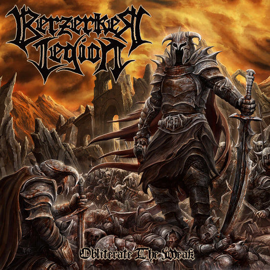 the album cover for Berzerker Legion - Obliterate The Weak [Limited Edition] (Red)