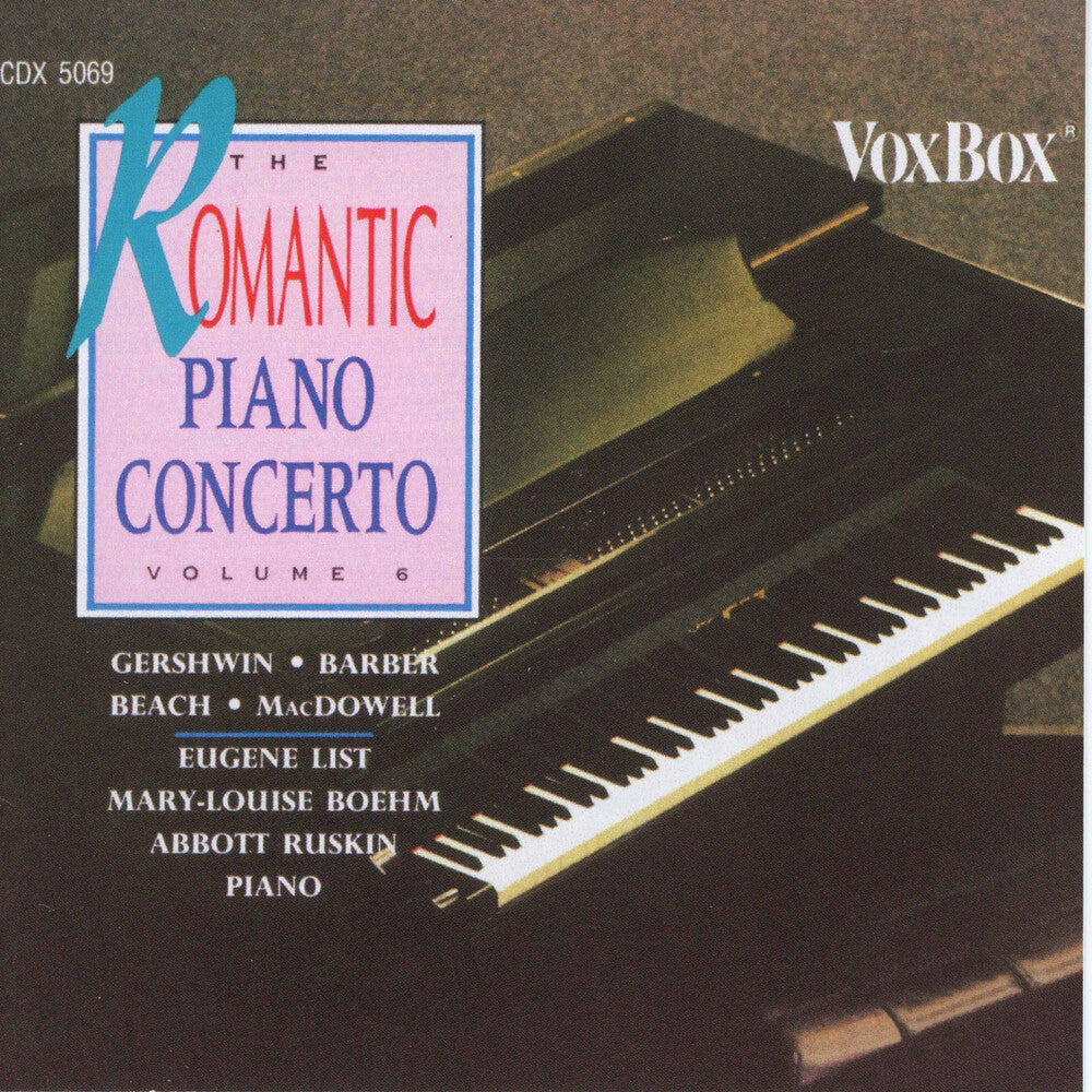 the album cover for Westphalian Symphony Orchestra - Romantic Piano Concerto 6
