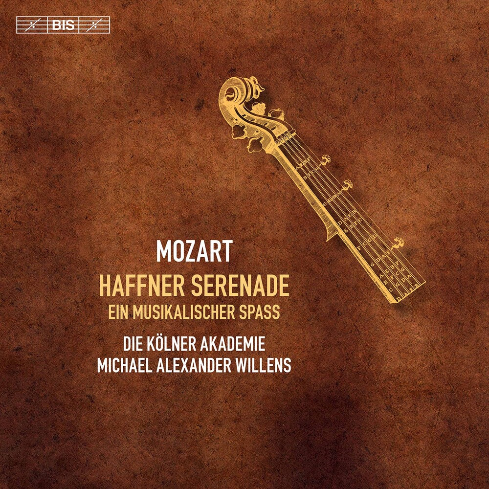 the album cover for Mozart / Kolner Akademie / Willens - Haffner Serenade