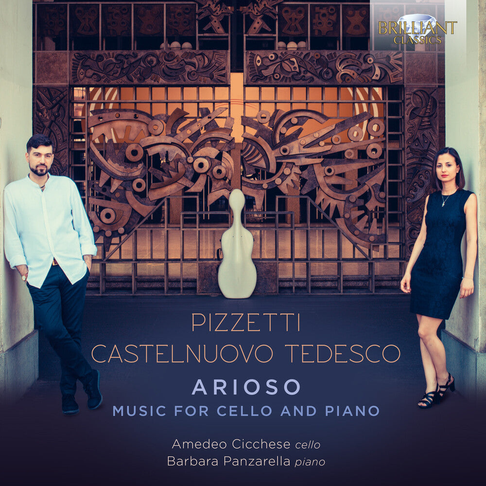 the album cover for Castelnuovo-Tedesco / Panzarella / Cicchese - Arioso