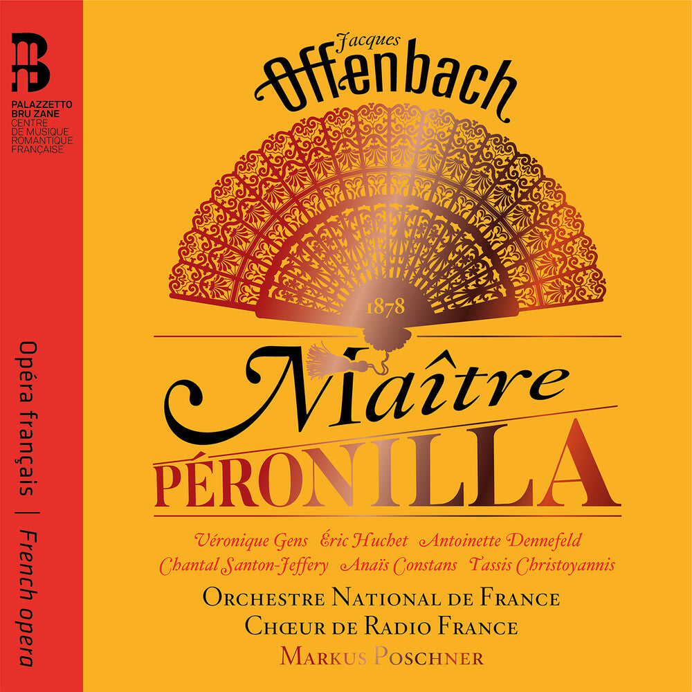 the album cover for Offenbach / Jeffery / Constans - Maitre Peronilla