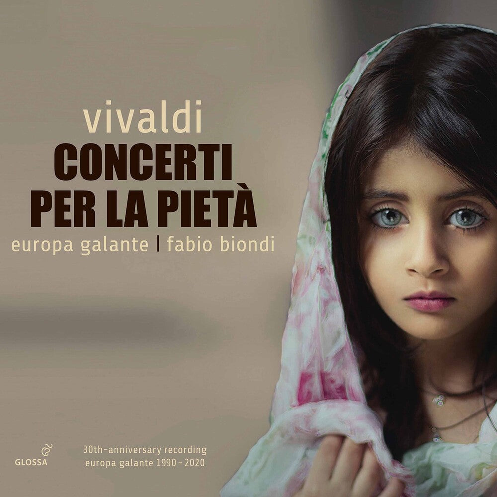 the album cover for Vivaldi / Biondi / Galante - Concerti Per la Pieta