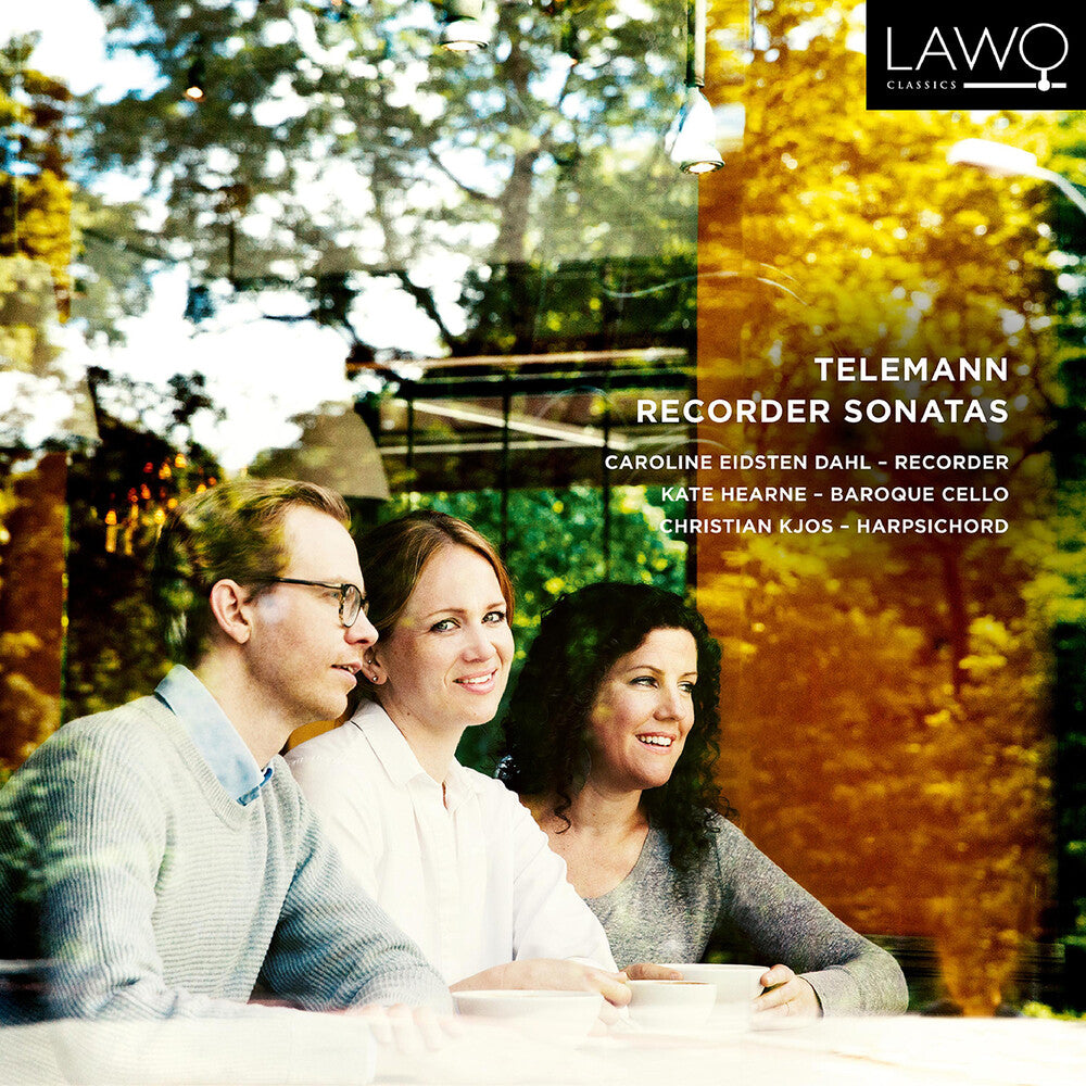 the album cover for Caroline Eidsten Dahl - Recorder Sonatas