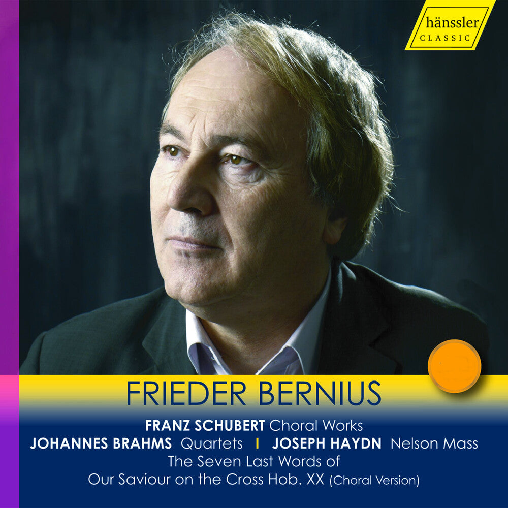 the album cover for Brahms / Kammerchor Stuttgart - Choral Works