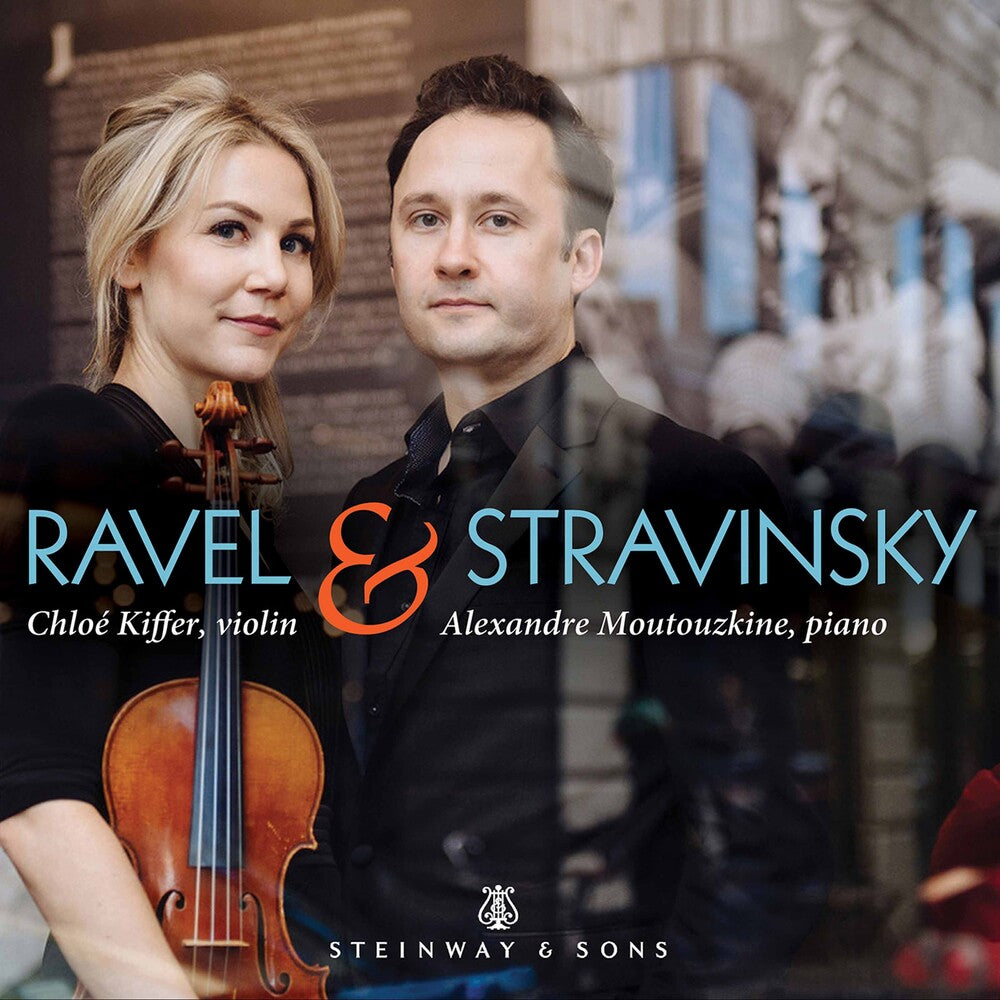 the album cover for Stravinsky / Kiffer / Moutouzkine - Ravel & Stravinsky