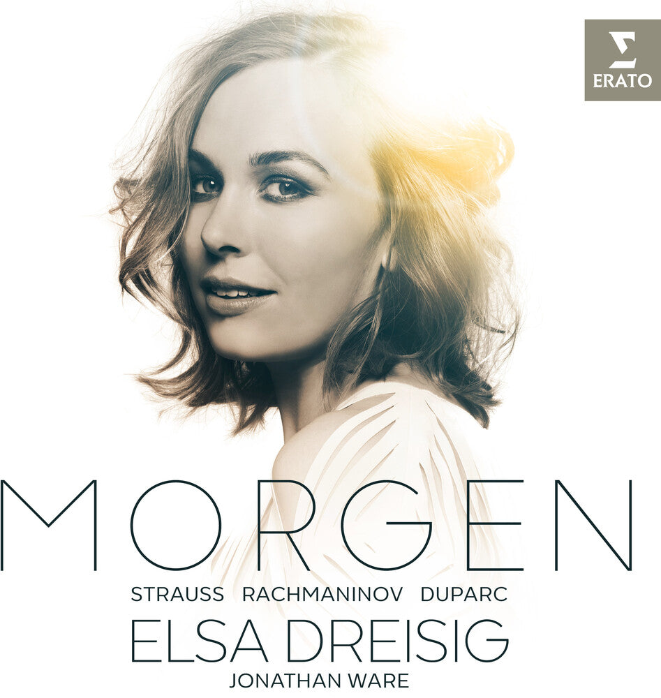 the album cover for Elsa Dreisig / Ware,Jonathan - Morgen [Digipak]
